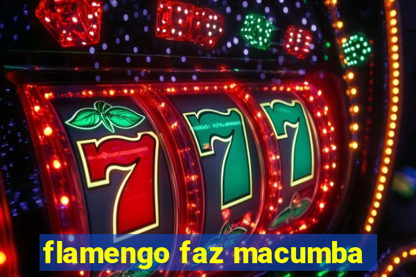 flamengo faz macumba